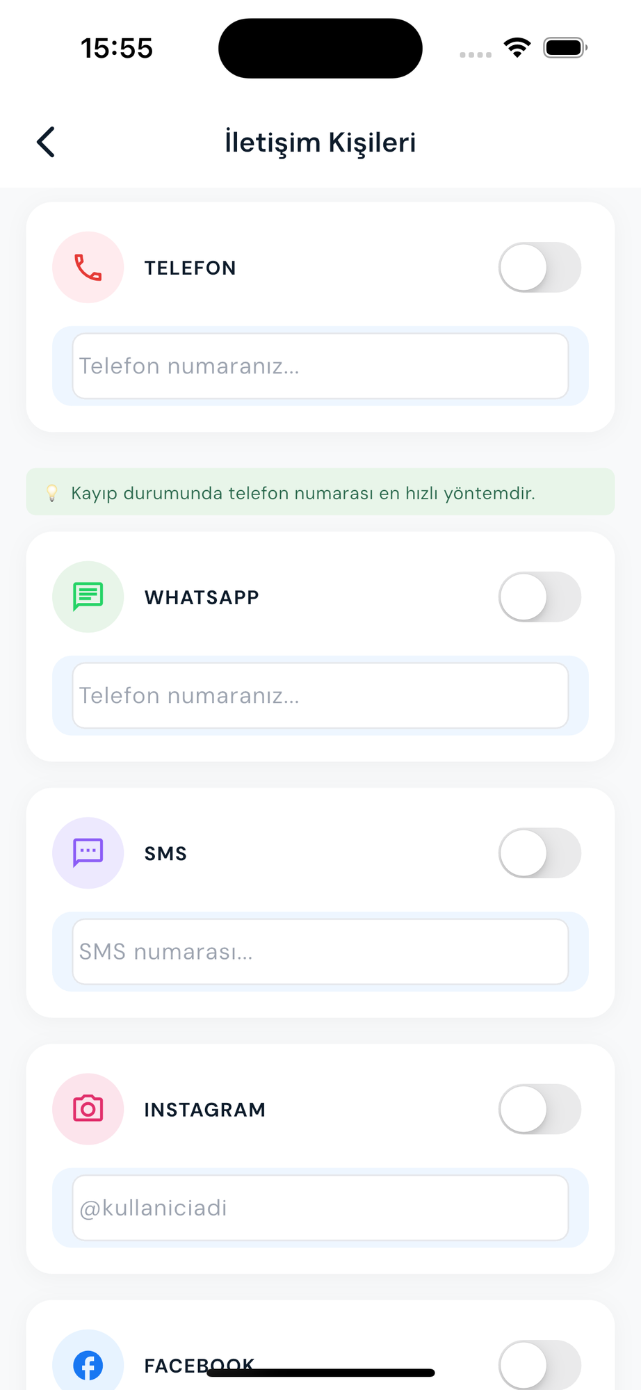İletişim Kişileri