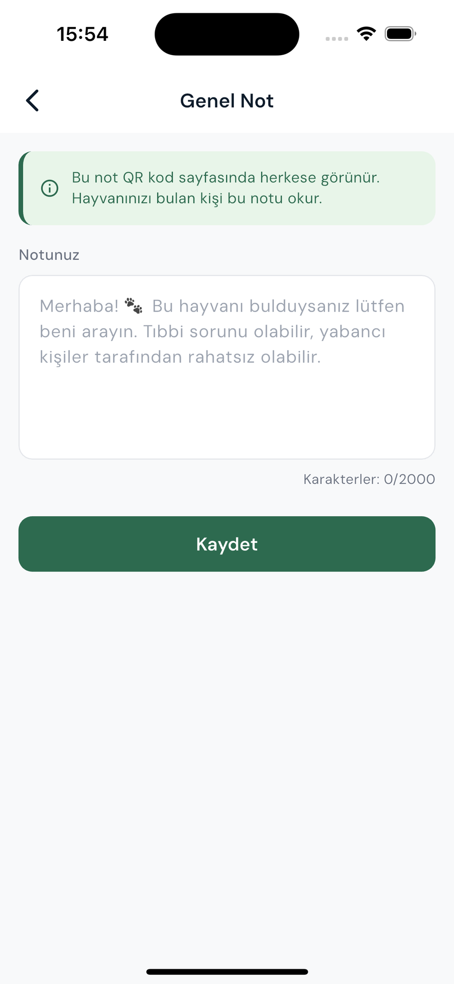 Genel Not