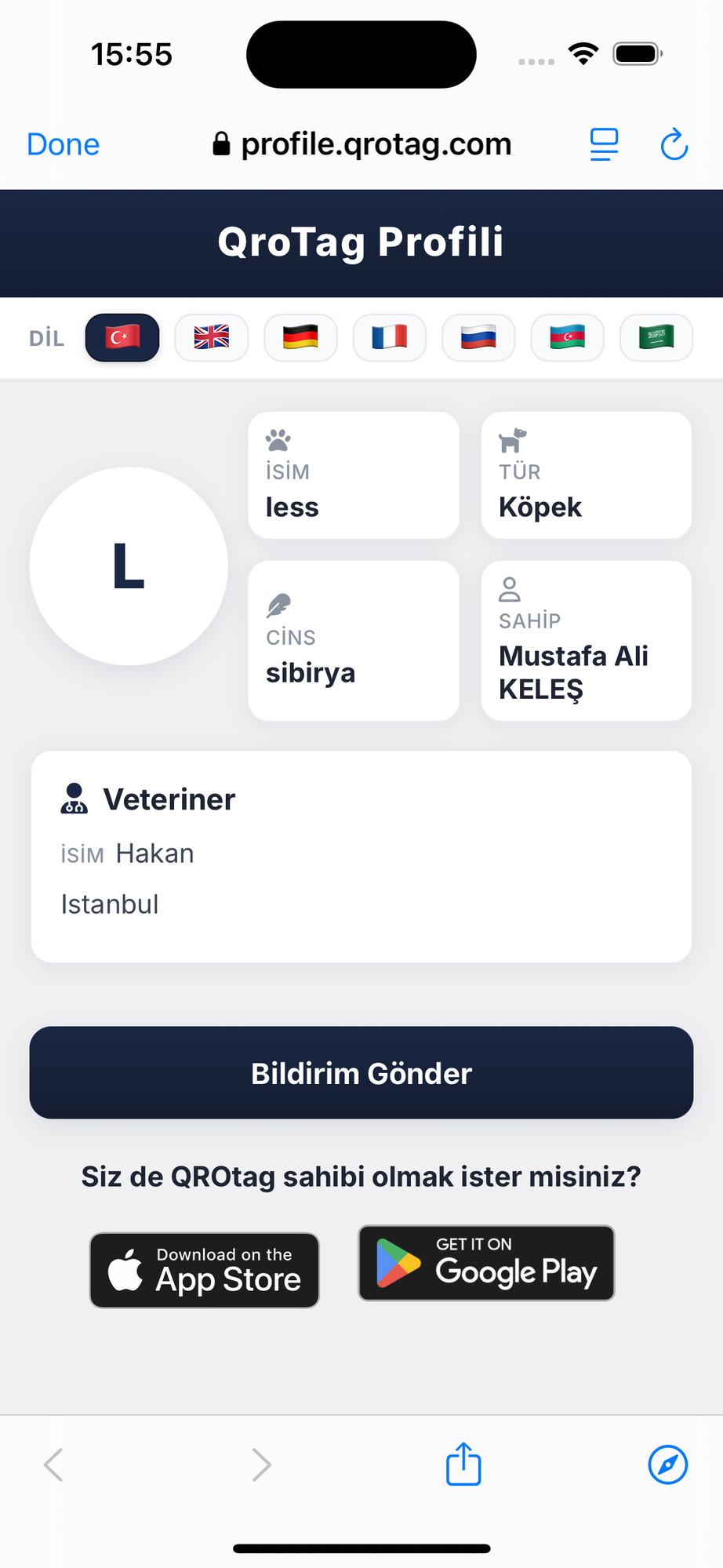 QR Profil